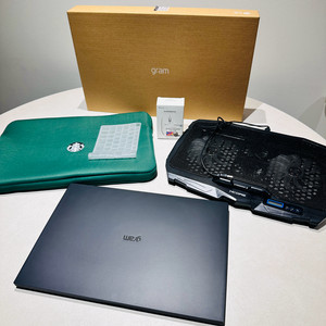 LG그램 엘지 고사양 노트북 16인치 gram i7 16g 512gb RTX3050 풀박+파우치+마우스+쿨러+키스킨