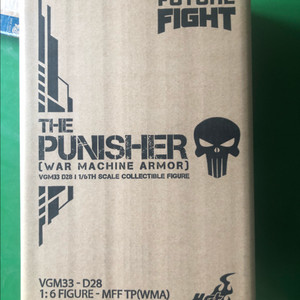 핫토이 마블 퓨쳐 파이트 더 퍼니셔 워머신 미개봉