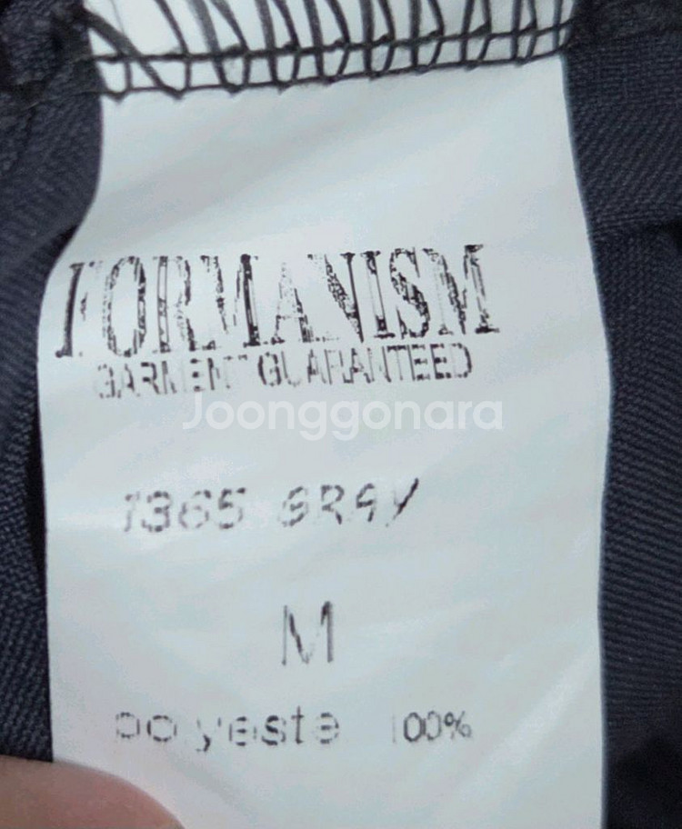 밴딩 슬랙스 4부 반바지 차콜 M 28-30--1