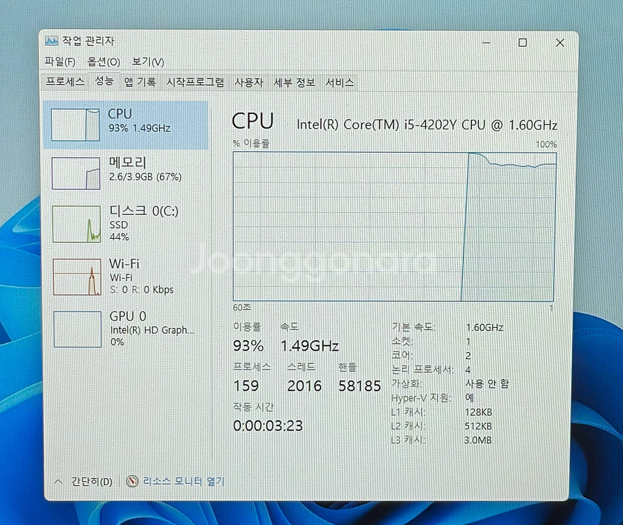 [ 배터리 좋음 ] HP Pavilion x2 태블릿 PC i5-4202Y--7