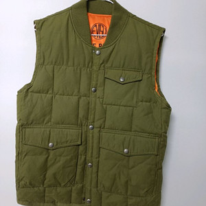 여성 엘비스 패딩조끼 (카키.95)