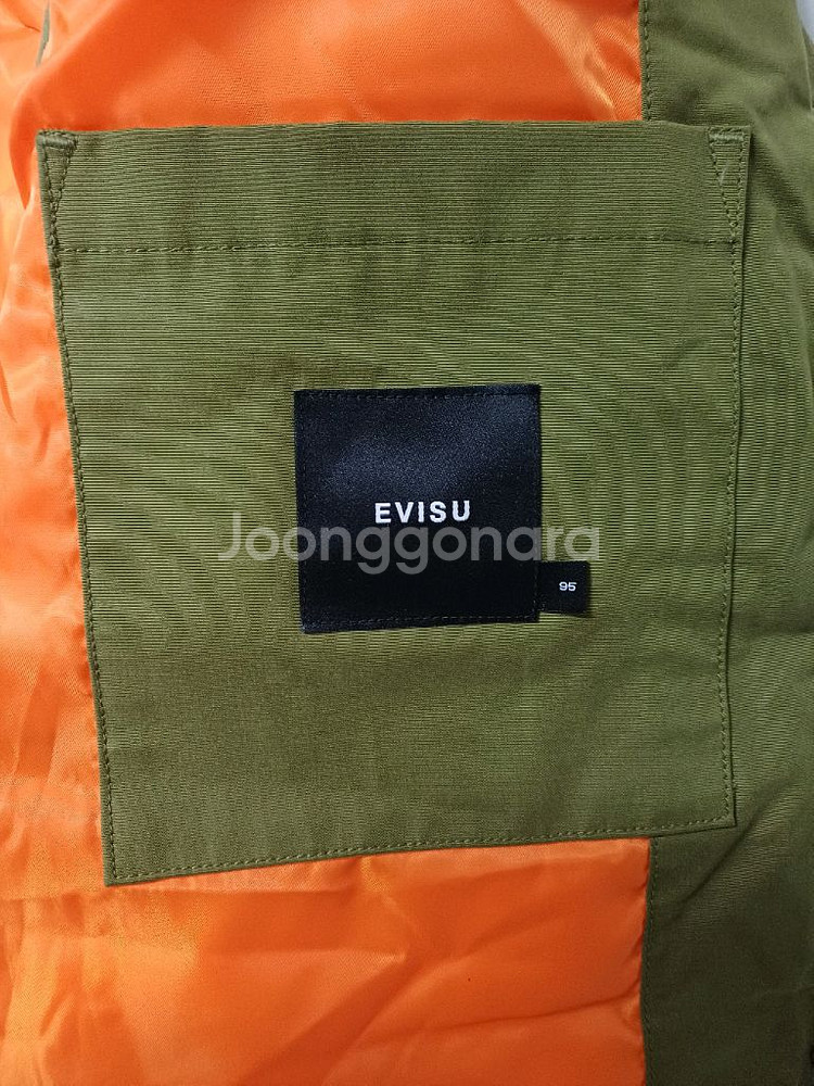 여성 엘비스 패딩조끼 (카키.95)--5