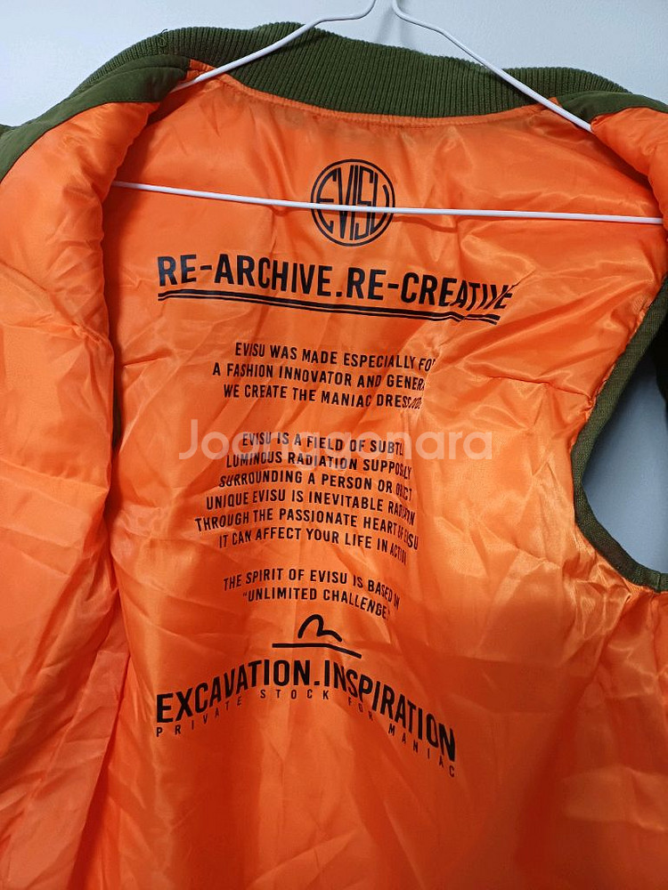 여성 엘비스 패딩조끼 (카키.95)--4