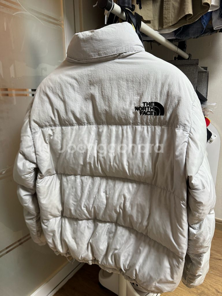 [XL]노스페이스 눕시 온볼자켓 라이트그레이--2