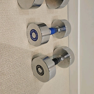 고밀도 덤밸 8키로2개,6키로1개