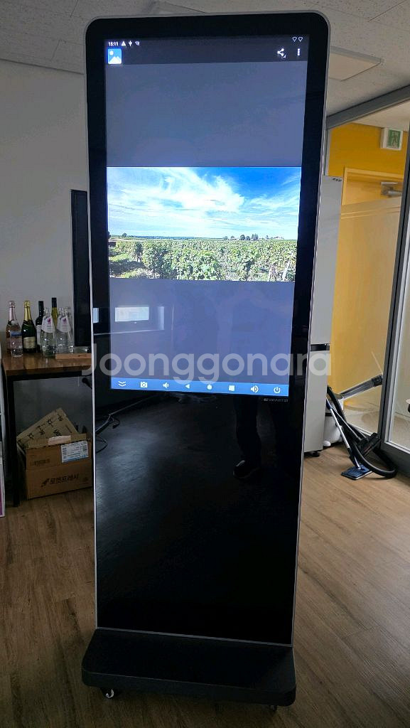 43인치 안드로이드 터치 키오스크--0