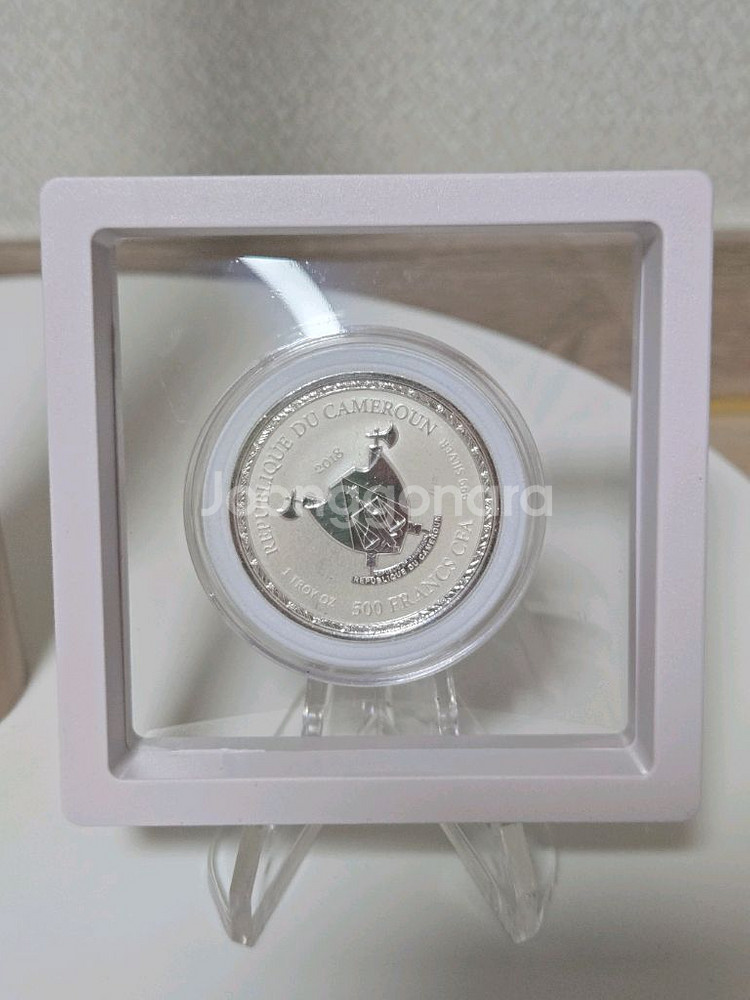 2018 카메룬 500 프랑 은화 1oz 판매합니다.--1