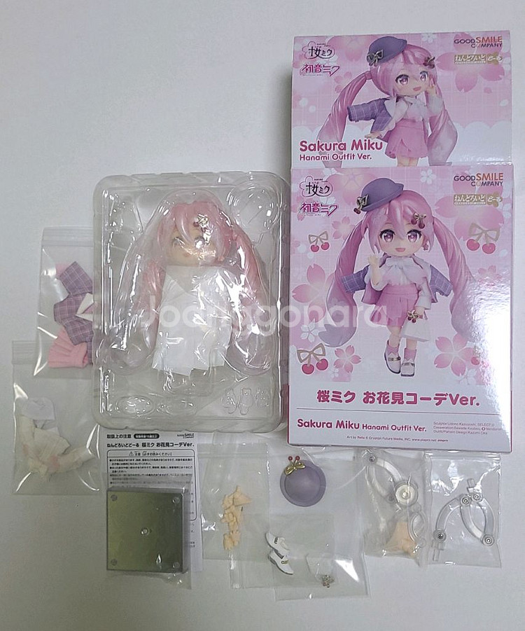 사쿠라 미쿠 하네츠와 꽃놀이 코디 넨도로이드돌--0