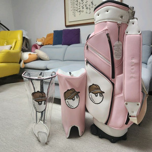 국내무료배송 트롤리 바퀴형 골프백 캐디백 (말본 어뉴 어메이징크리