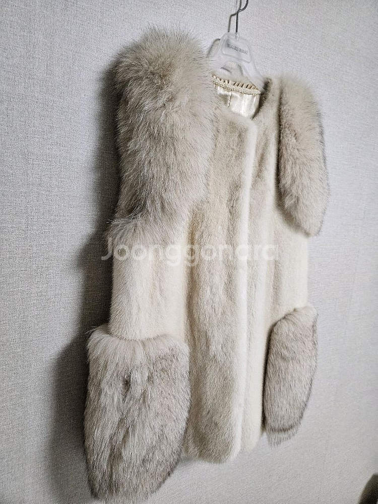 NAFA 밍크 퍼 베스트 55--1