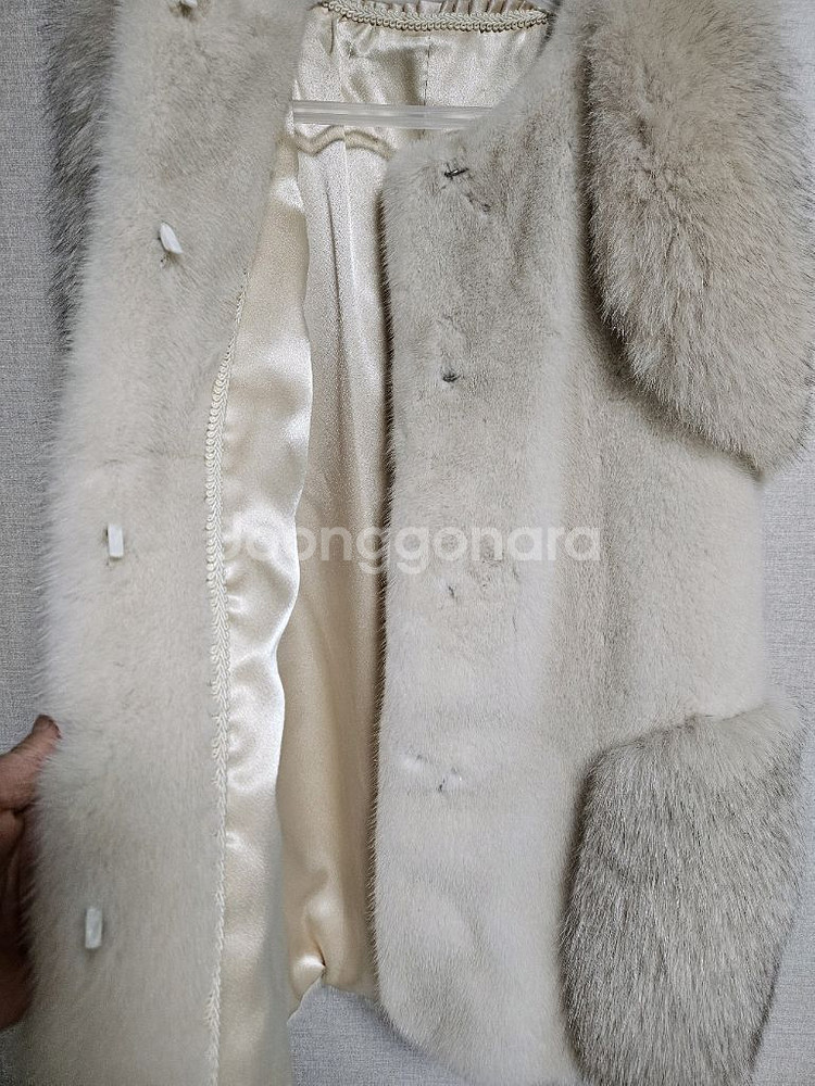 NAFA 밍크 퍼 베스트 55--3