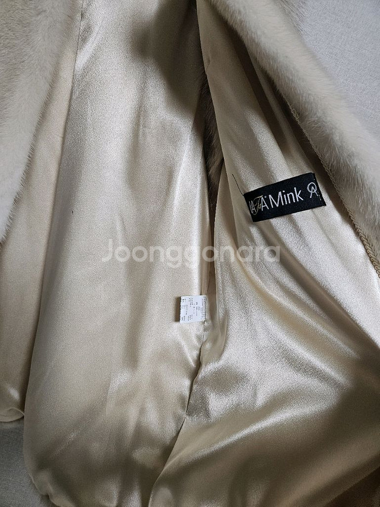 NAFA 밍크 퍼 베스트 55--4