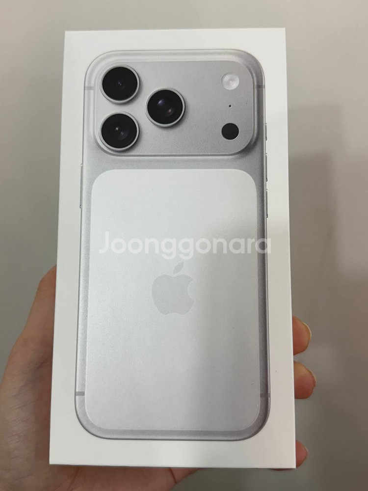 단순개봉)아이폰17프로 실버 256GB/100%--0