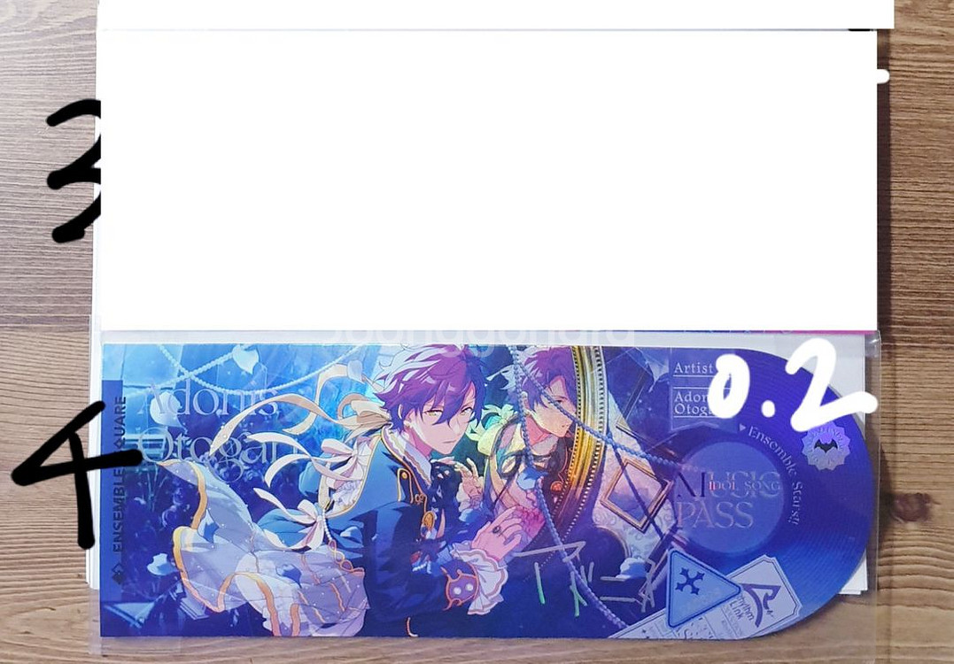 앙스타 티켓 토리 나기사 츠무기 히나타 유우타 아도니스--1