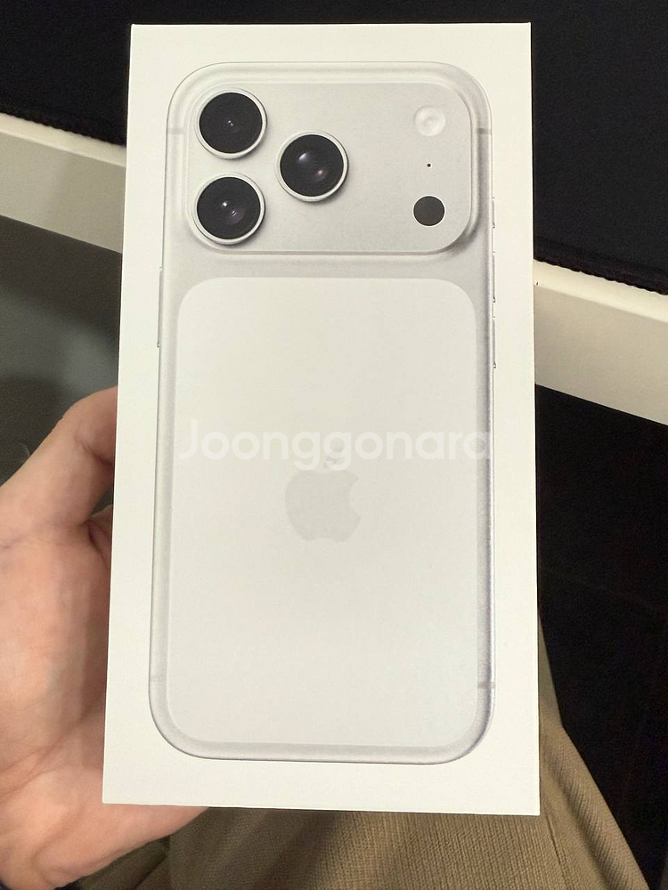 단순개봉)아이폰17프로 실버 256GB/100%--0