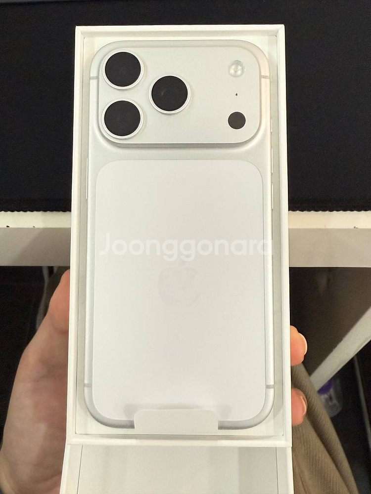 단순개봉)아이폰17프로 실버 256GB/100%--1