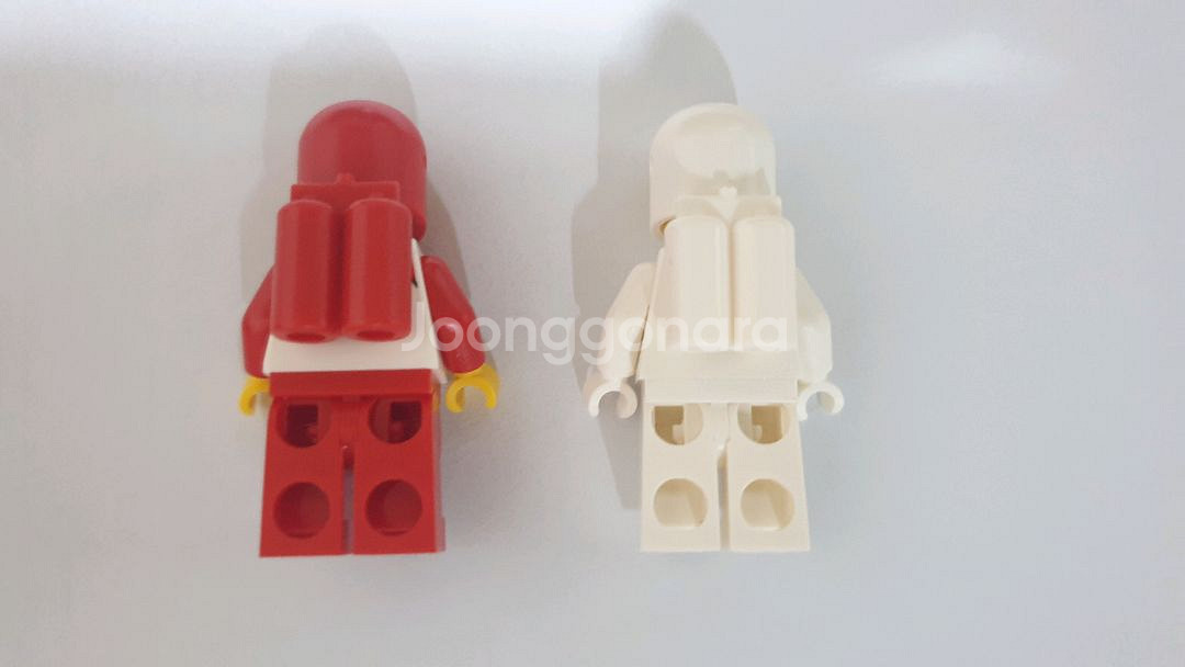 레고 스페이스 클래식 우주인 미니피규어 2개 세트--1