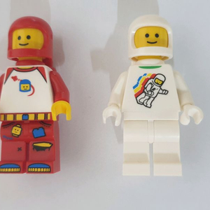 레고 스페이스 클래식 우주인 미니피규어 2개 세트