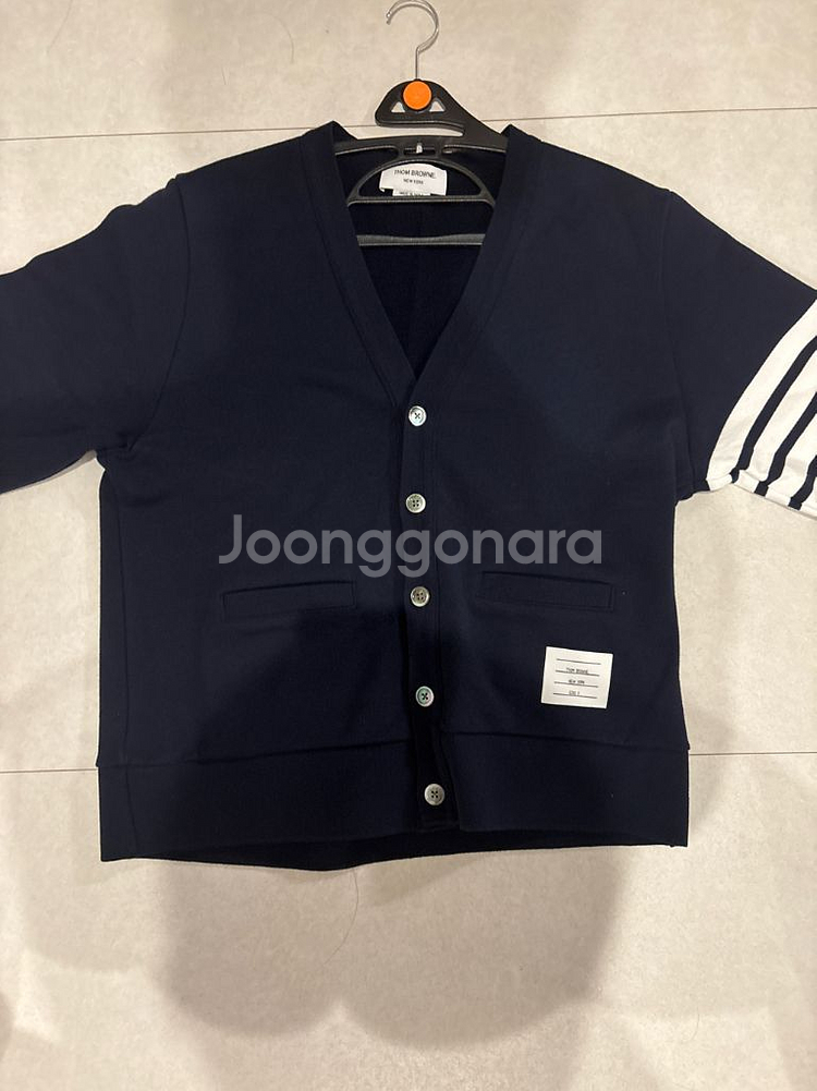 톰브라운 니트 가디건--1