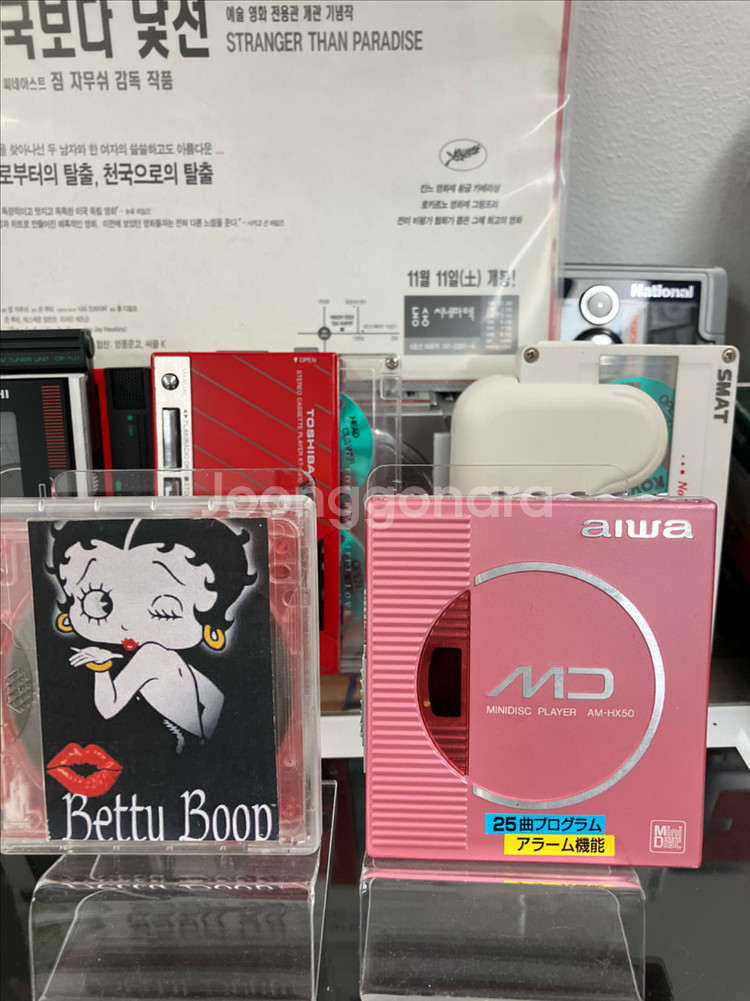 아이와 MD 플레이어 + 베티부프 카세트테이프 세트--1