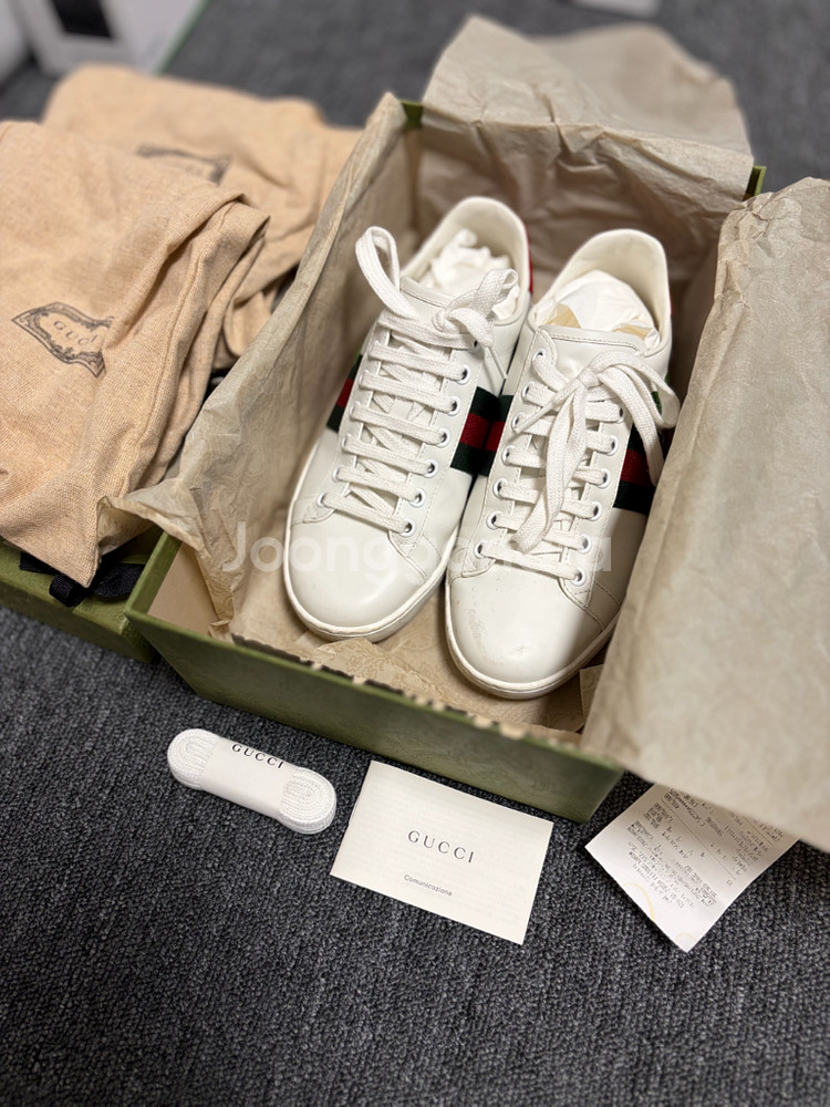 구찌 에이스 체리 스니커즈 230--0