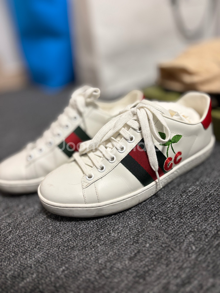 구찌 에이스 체리 스니커즈 230--3