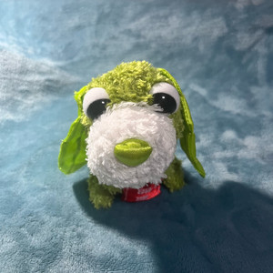 고전) 오차켄 녹차강아지 뽀글이 인형 / 키링