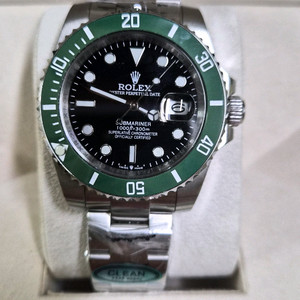 롤렉스 서브마리너 그린 다이버 시계