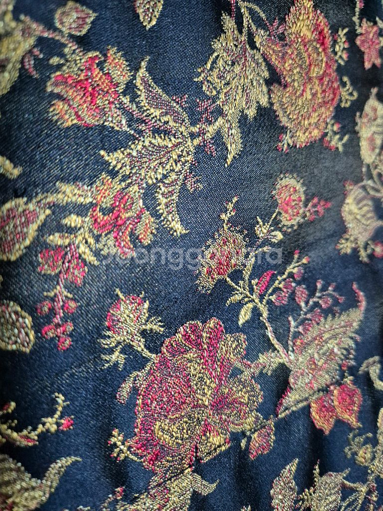 모피장식 누빔 조끼--6