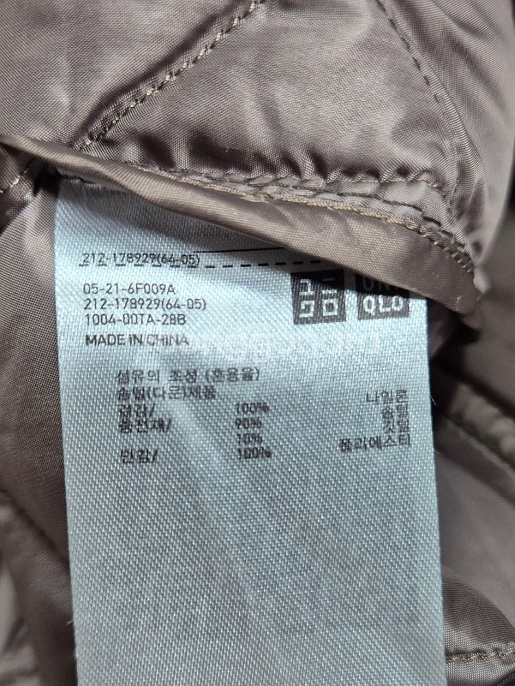 유니클로 경량 롱패딩--4