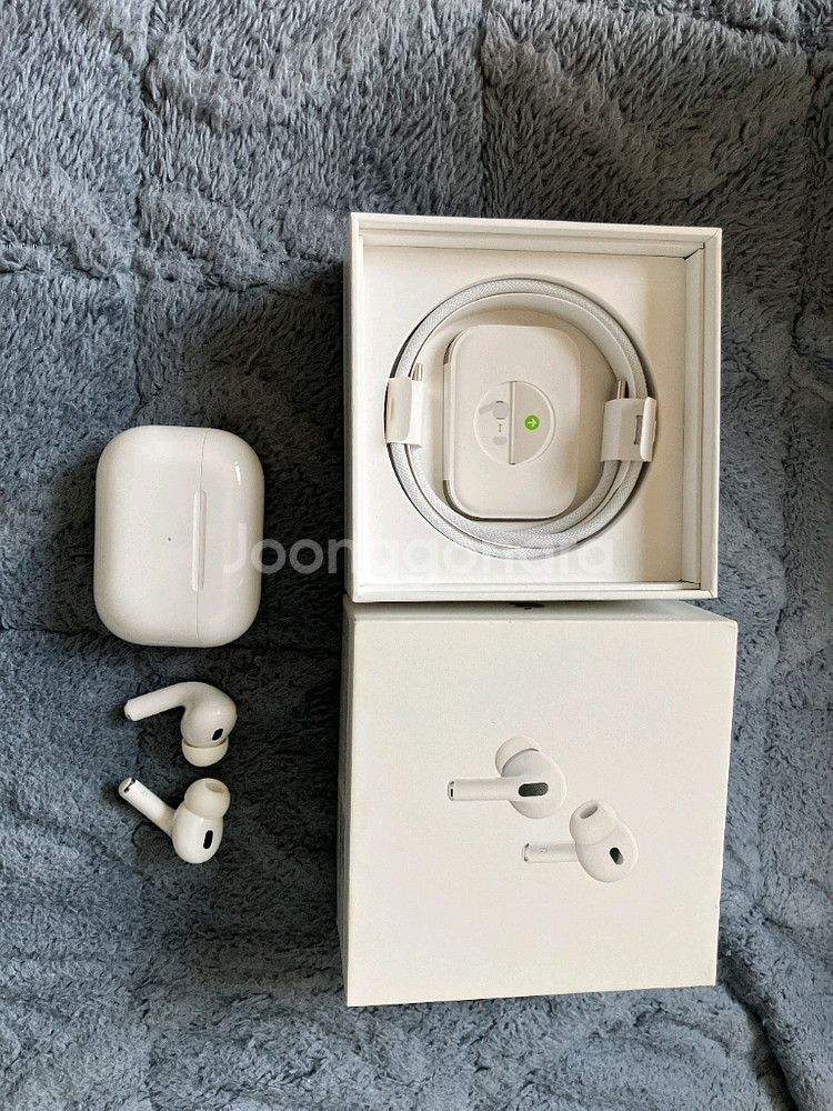 애플 에어팟 프로 2세대 c타입 충전. 에어팟만 사용. 풀박스--0
