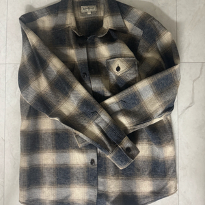 부기홀리데이 트위디 코튼 오버셔츠 그레이 L사이즈