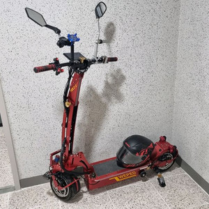 위페드 폴드2s 전동킥보드 레드 아노다이징