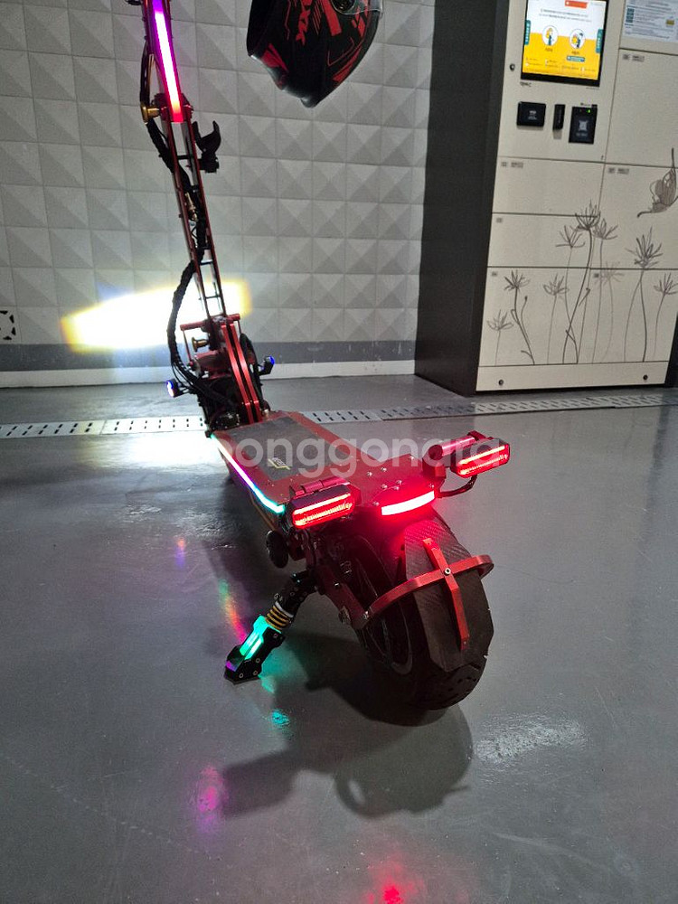 위페드 폴드2s 전동킥보드 레드 아노다이징--3