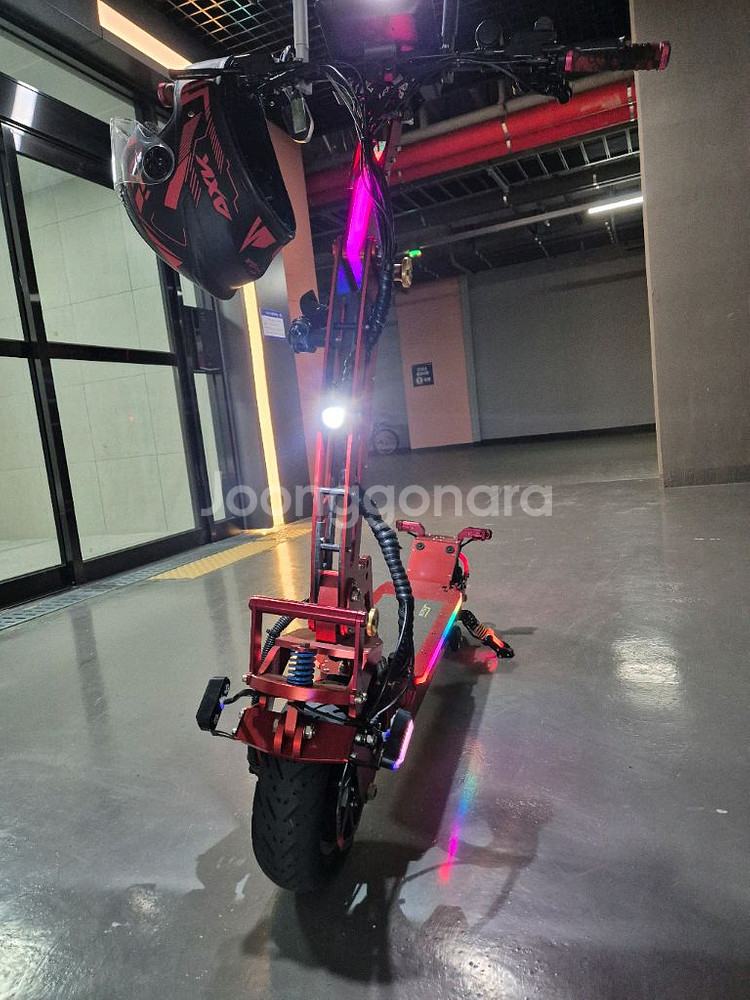 위페드 폴드2s 전동킥보드 레드 아노다이징--2