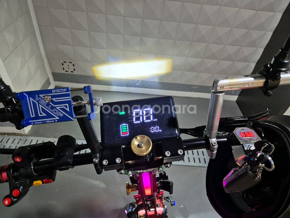 위페드 폴드2s 전동킥보드 레드 아노다이징--4