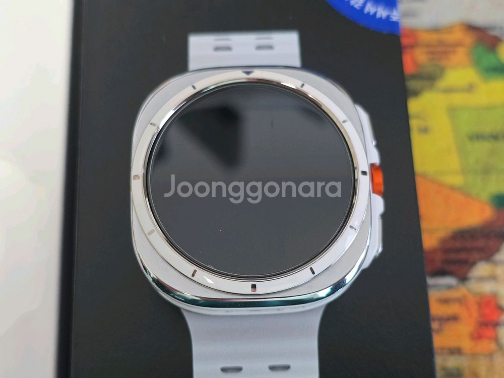 갤럭시워치 울트라 티타늄 화이트 자급제 판매--2