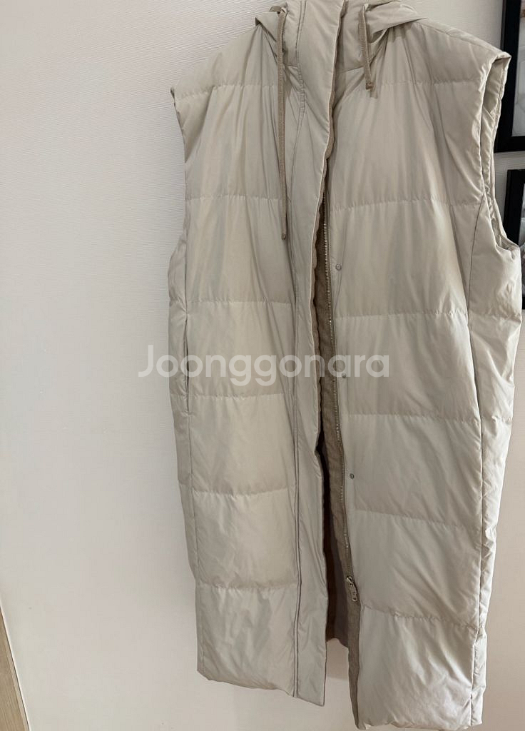 더캐시미어 구스조끼--0