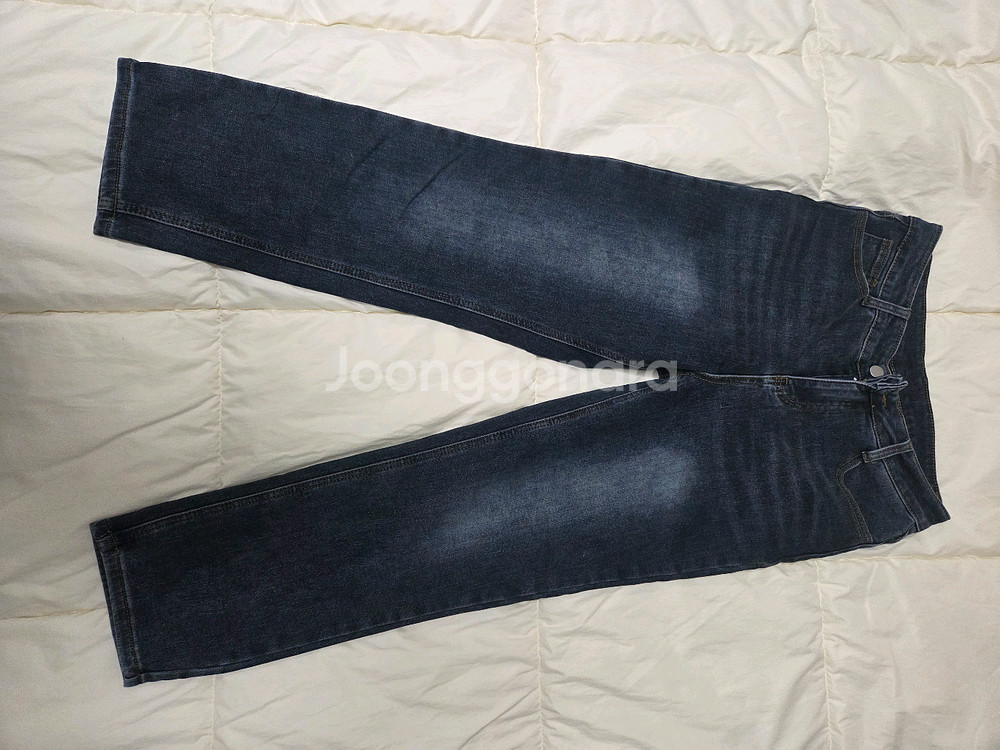 여성 데님 m사이즈 합포기모융기모 청바지 새상품--0