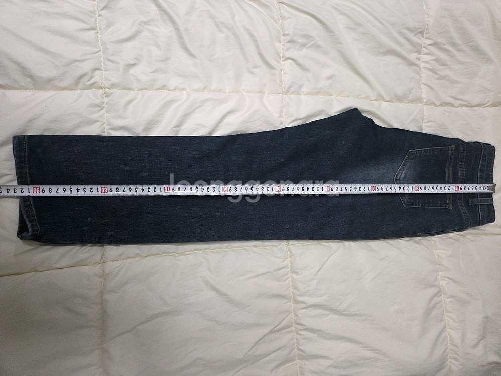 여성 데님 m사이즈 합포기모융기모 청바지 새상품--1