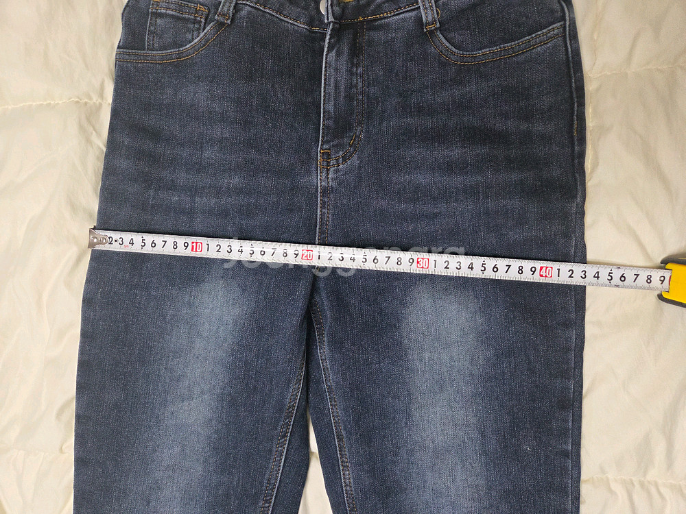 여성 데님 m사이즈 합포기모융기모 청바지 새상품--2