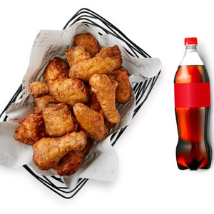 교촌 간장한마리 + 콜라 1.25L 한장팝니다