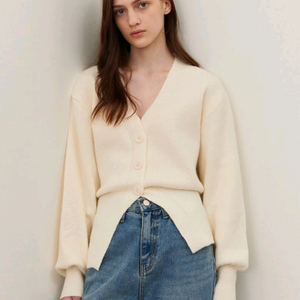 카미노 슬릿 울 가디건 새상품택있음