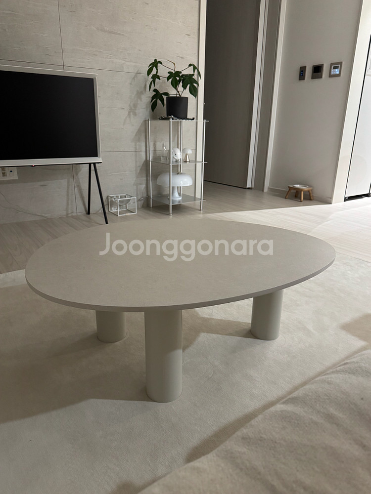 커먼테이블 페블 소파테이블 거실테이블--0