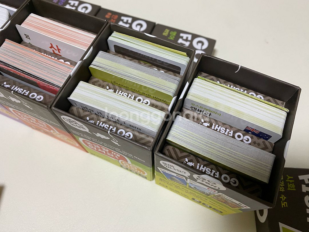 고피쉬 보드게임 5종--2