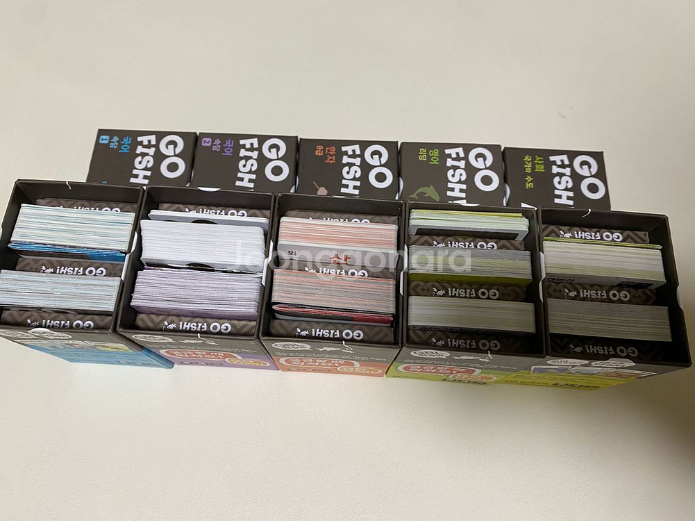 고피쉬 보드게임 5종--3