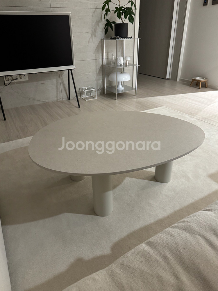 커먼테이블 페블 소파테이블 거실테이블--4