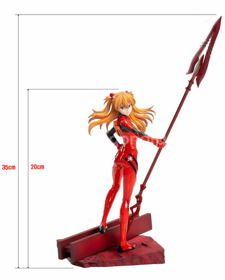 세가 정품 에반게리온 아스카 피규어 롱기누스 창--2