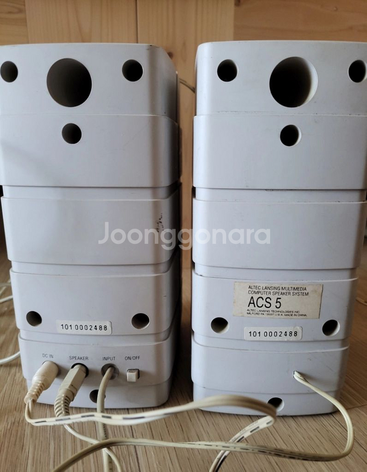 알텍 랜싱 ACS5 스피커--2