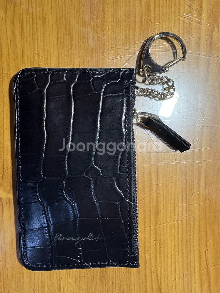 봉긋 슬롯키링 와니블랙 지갑--3